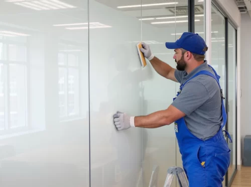 Тонировка офисных перегородок