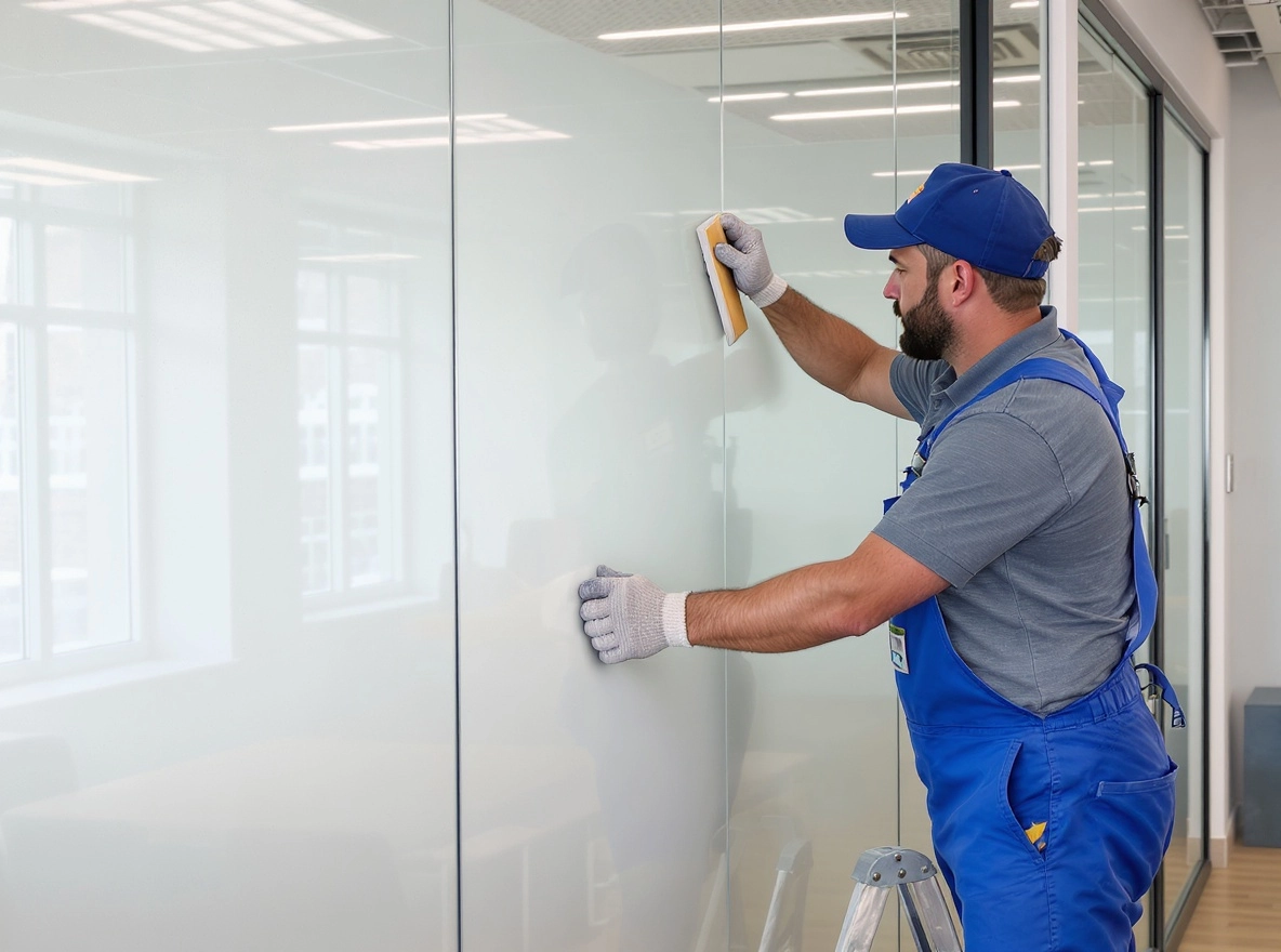 Тонировка офисных перегородок